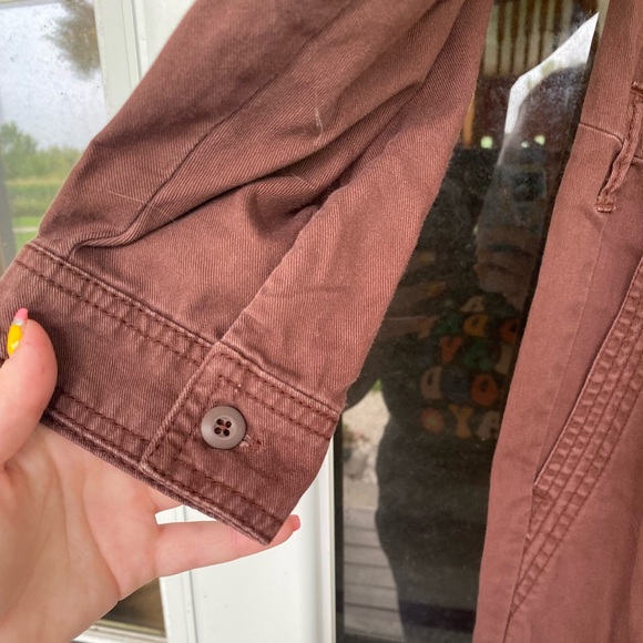 Old Navy Chocolate Brown Utility Suit Coveralls - Women’s Size XL - Picture 6 of 16